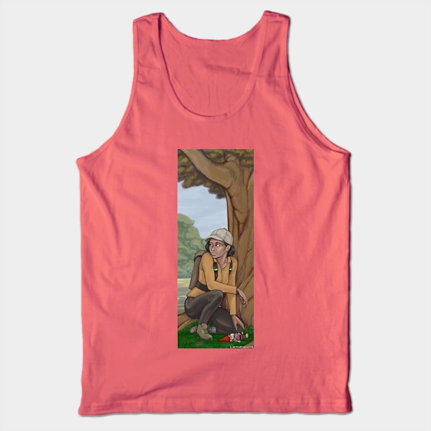 Mystery in the woods Tank Top by Aaron Siddall